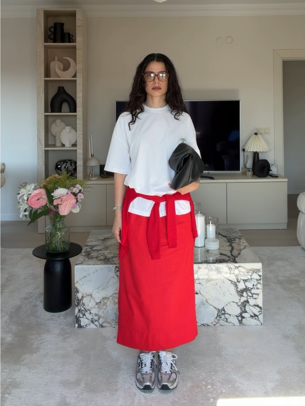 ZARA ZW COLLECTION POPLIN MIDI SKIRT SIZE XS - Picture 12 of 16